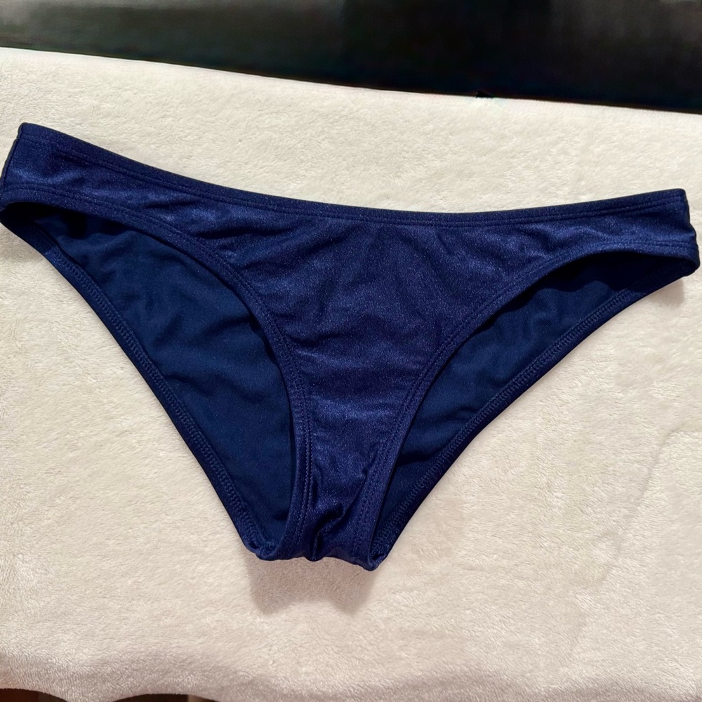 Kona Sol Deep Blue/ Tropical Bikini Set - Picture 3 of 9